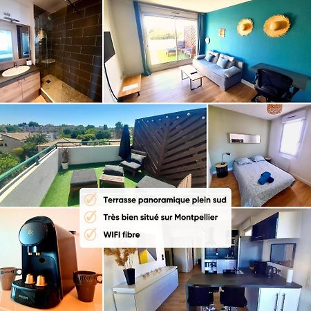 Апартаменти Terrasse De La Pompignane - T2 Lumineux Plein Sud Монпельє Екстер'єр фото